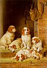 John Emms Famous Paintings - Good Companions